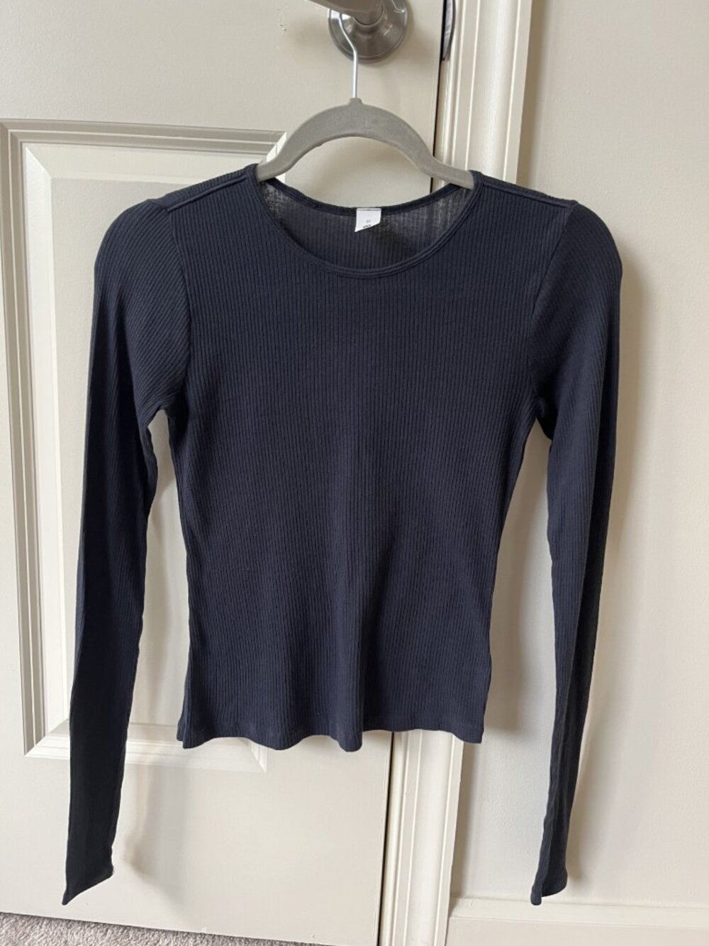 Lululemon Long Sleeve Top in Dark Grey
